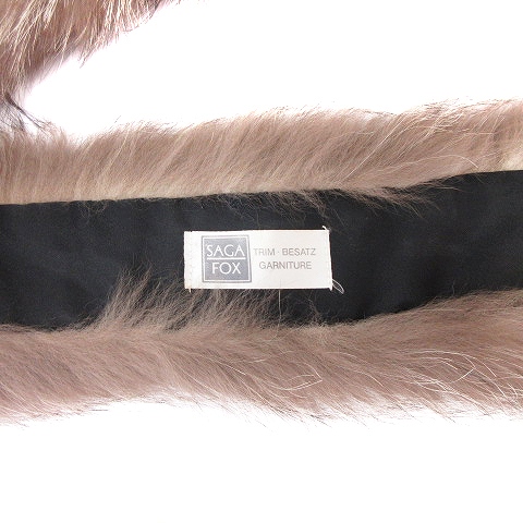  SaGa fox SAGA FOX tippet muffler fox fur fur brown group light brown group #SM1 lady's 