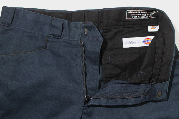 VAINL ARCHIVE ×DICKIESvainaru archive Dickies cropped pants line pants S NAVY navy 151M40SH01 /* men's 