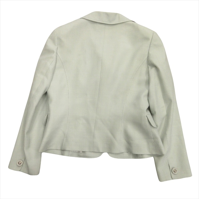  Courreges courreges шелк шерсть выставить жакет One-piece платье блузон формальный большой размер 11 13 зеленый зеленый re