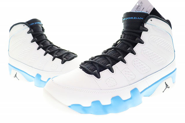 AIR JORDAN 9 RETRO "POWDER BLUE" FQ8992-101 （サミットホワイト/ダークパウダーブルー/ブラック）