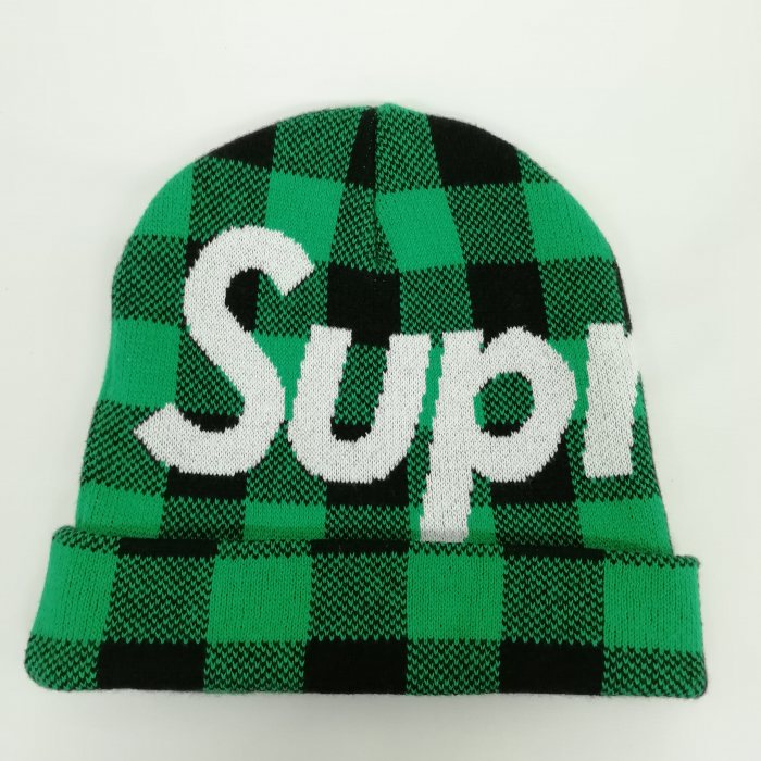 Big Logo Beanie （Green Plaid） 20fwの商品画像