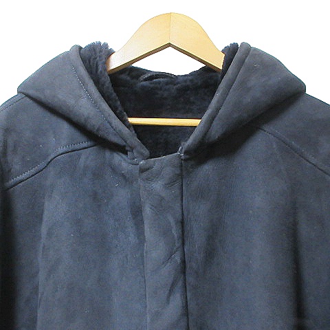 oli vi eliOLIVIERImelino мутоновое пальто мех мех овчина Zip выше Италия производства 56 Япония размер 3L соответствует чёрный IBO51