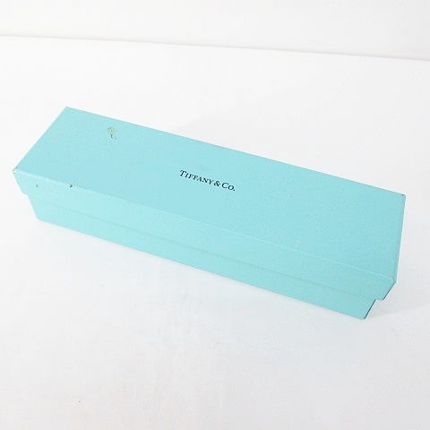  Tiffany TIFFANY &amp; CO. колье для пустой коробка пустой коробка сохранение коробка место хранения подарок Tiffany голубой Logo знак бардачок оригинальный бледно-голубой свет bru