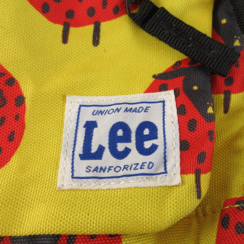  Lee LEE rucksack total pattern yellow *T144 Kids 