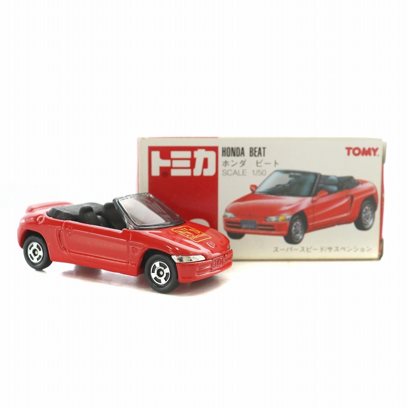タカラトミー No.72 ホンダ ビート（レッド） （箱） （1/50