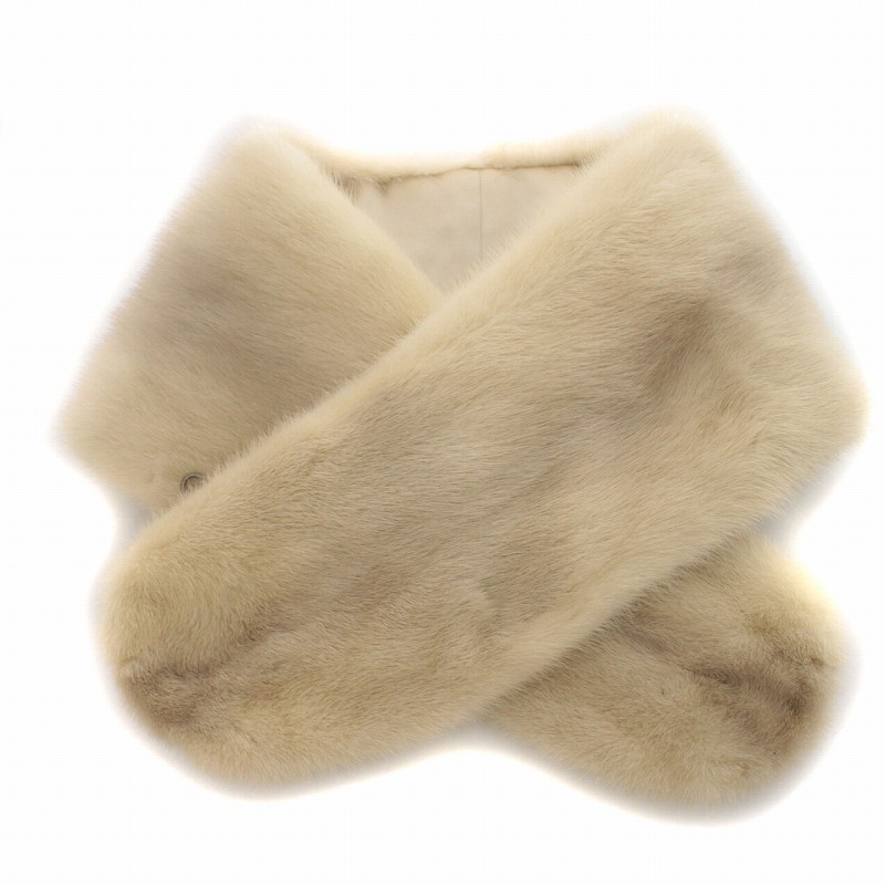  tippet fur fur sapphire mink white white /IR #GY18 lady's 