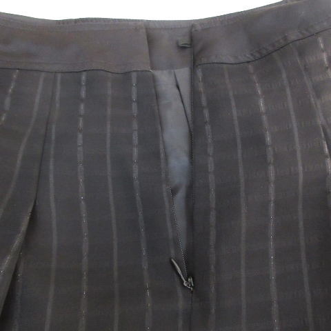  guarantee Lee Visconti GALLERY VISCONTI flair skirt mi leak height check pattern 2 black black /FF44 lady's 