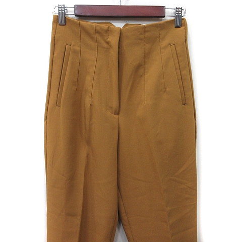  Zara ZARA слаксы брюки EUR S S чай Brown /YI женский 