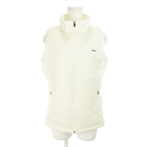  Prince Prince jacket the best cotton inside stand-up collar nylon sport tennis large size LL white white /AH19 * lady's 