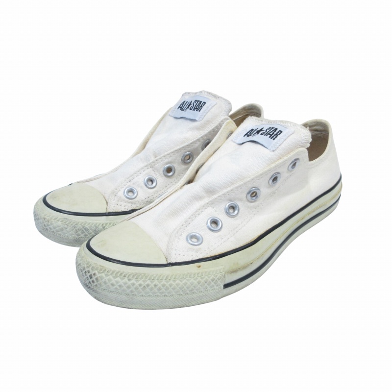  Converse CONVERSE ALL STAR SLIP III OX 1C239 туфли без застежки обувь парусина белый белый US4.5 23.5cm женский 