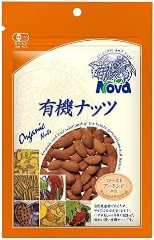Nova（食品） Nova 有機ローストアーモンド 80g×6 アーモンドの商品画像