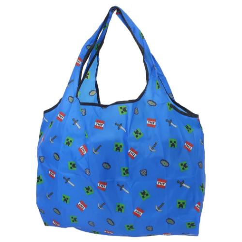  eko-bag with pocket eko-bag my n craft blue Kei Company Minecraft