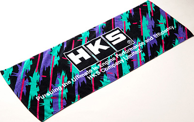 HKS premium товары HKS SPORTS TOWEL спорт полотенце OIL COLOR 42x120 HKS PREMIUM GOODS (51007-AK205)