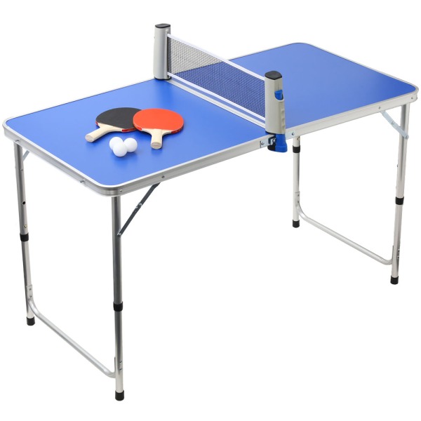  ping-pong table home use set folding pin pon largish living easy easy racket ball outdoor table indoor outdoor compact carrying 