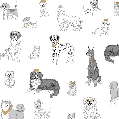  Poe погреб tsu транскрипция бумага LOVE DOGS( Rav собака z) собака рисунок собака симпатичный симпатичный животное рисунок 