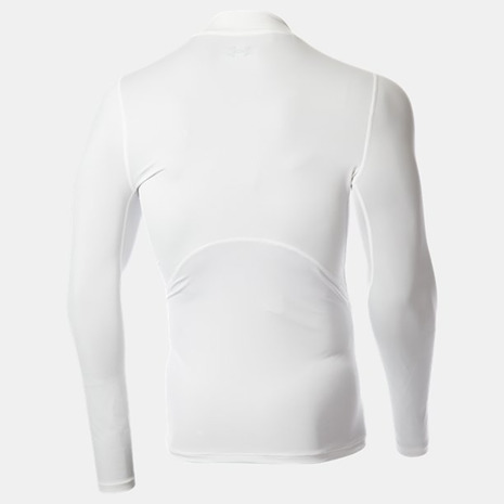  Under Armor (UNDER ARMOUR)( men's ) Golf wear inner anti-bacterial deodorization heat gear fitido long sleeve mok neck shirt 1371672