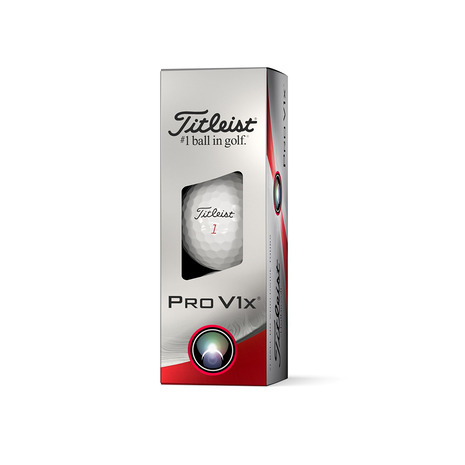 Titleist プロ V1x （ホワイト） ダブルナンバー 2023年モデル 1スリーブ Pro V1x ゴルフボールの商品画像