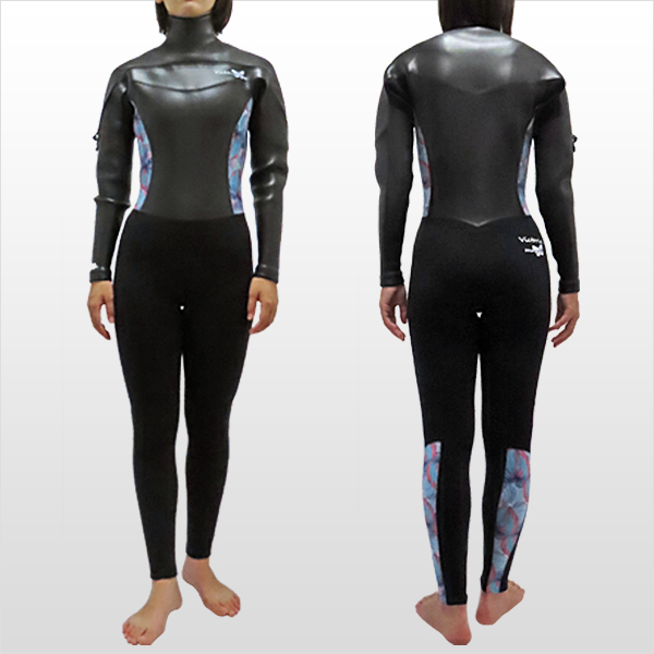  semi dry wet suit long chest Zip lady's surfing made in Japan factory direct sale free shipping full order charge free 