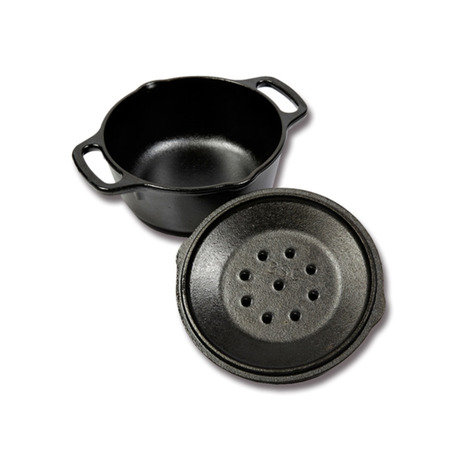  домик (LODGE)sa- ведро g pot 1 Quart L1SP3 19240191000001 кухонная утварь кастрюля с двумя ручками кемпинг кухня кемпинг сопутствующие товары 