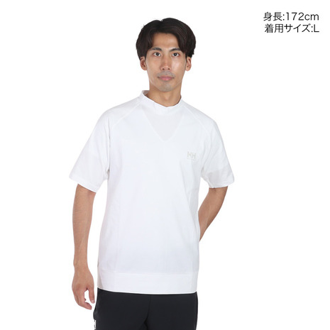  Helly Hansen (HELLY HANSEN)( мужской, женский ) короткий рукав Rush Guard футболка HH82408 CW