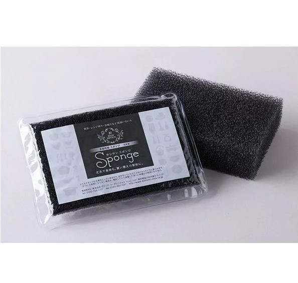 サンサンスポンジ （ブラック） ×2 スポンジ、たわしの商品画像