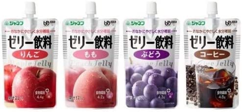 キユーピー キユーピー かまなくてよい ジャネフ ゼリー飲料 アソート 100g×32個 ジャネフ 介護食の商品画像