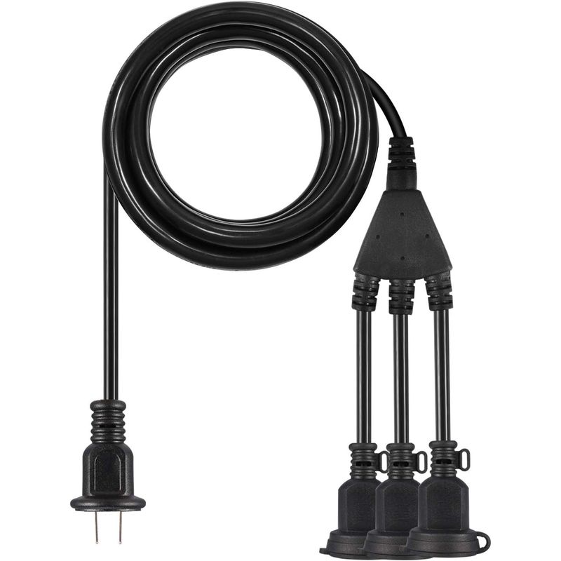  удлинение кабель наружный для 3 ответвление 3 разделение кабель 1500W (5M)