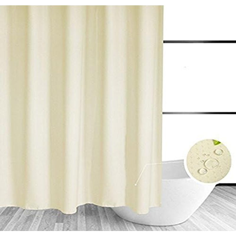 Enipate shower curtain plain bus curtain bathroom curtain mold proofing ring attaching thick stylish simple 