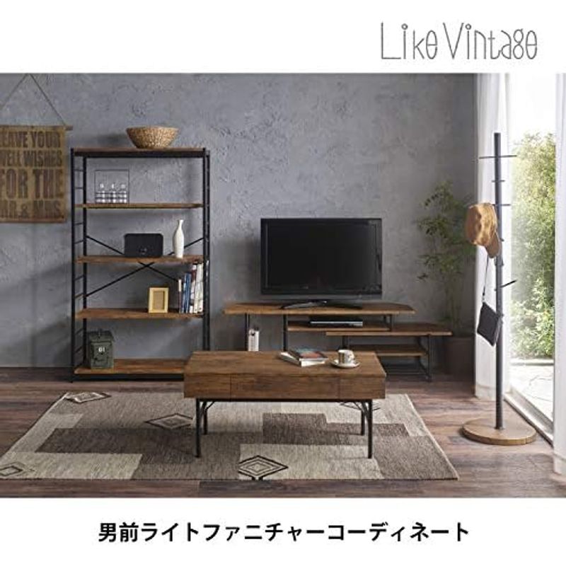 .. открытый стеллаж 5 уровень Brown VKR-5(BR) примерно 145.5×84×35cm