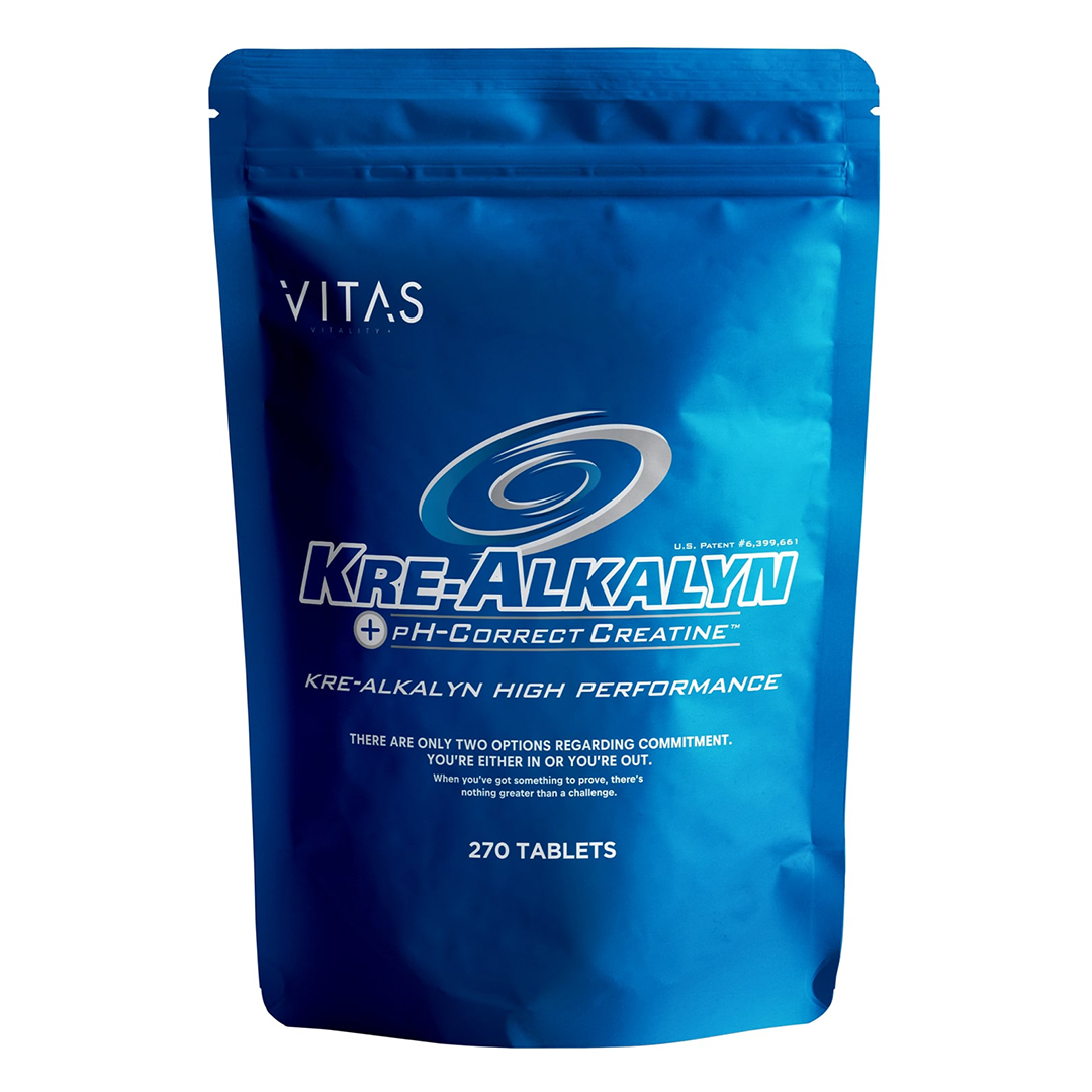 kre alkali nVITAS mono hyde rate creatine supplement supplement tablet amino acid .tore training increase large 270 bead 