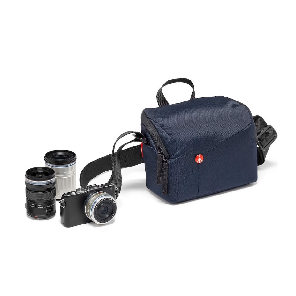 Manfrotto ショルダーバッグ NEXTコレクション 2L コンパクト ブルー MB NX-SB-IBU-2 Amazon | Manfrotto ショルダーバッグ NEXTコレクション 2L
