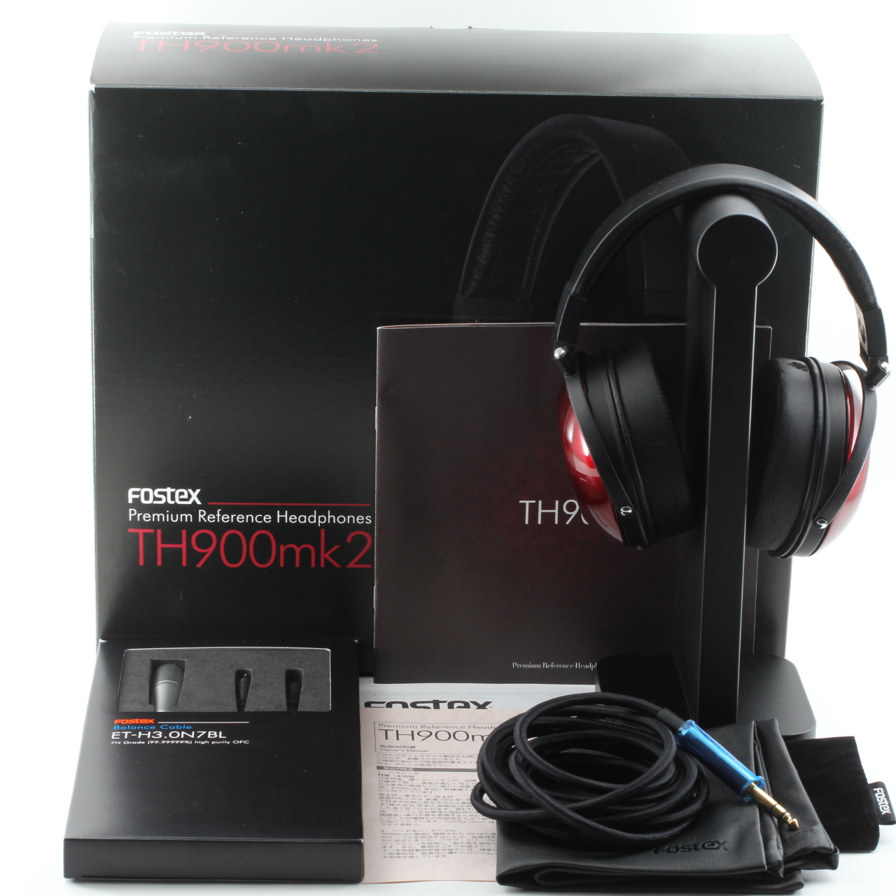 FOSTEX 密閉型プレミアム・ヘッドホン TH900mk2 （ボルドー
