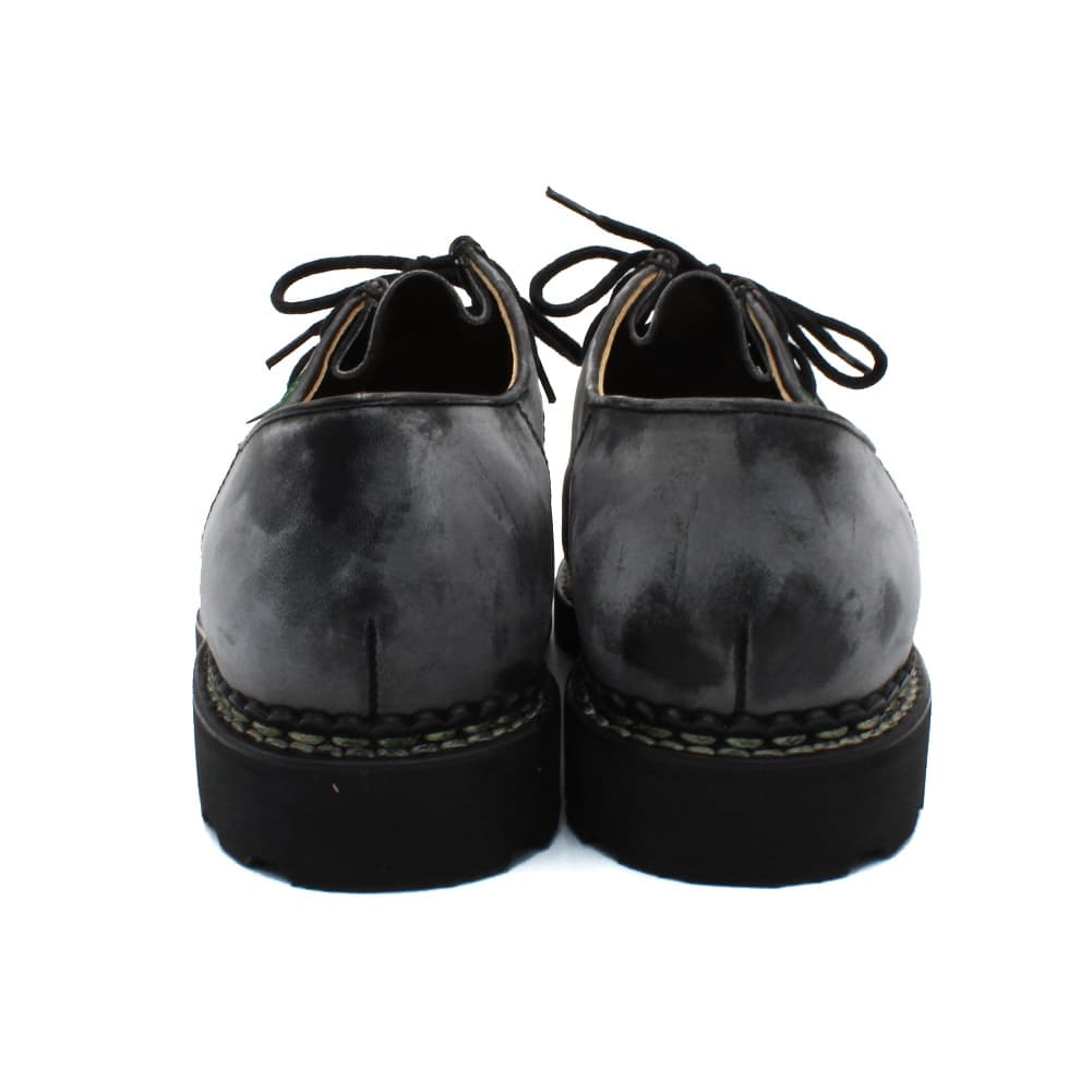  Paraboot tyrolean shoes comfort shoes casual shoes men's mi frog MICHAEL Paraboot U chip moktu leather 25.5cm black 