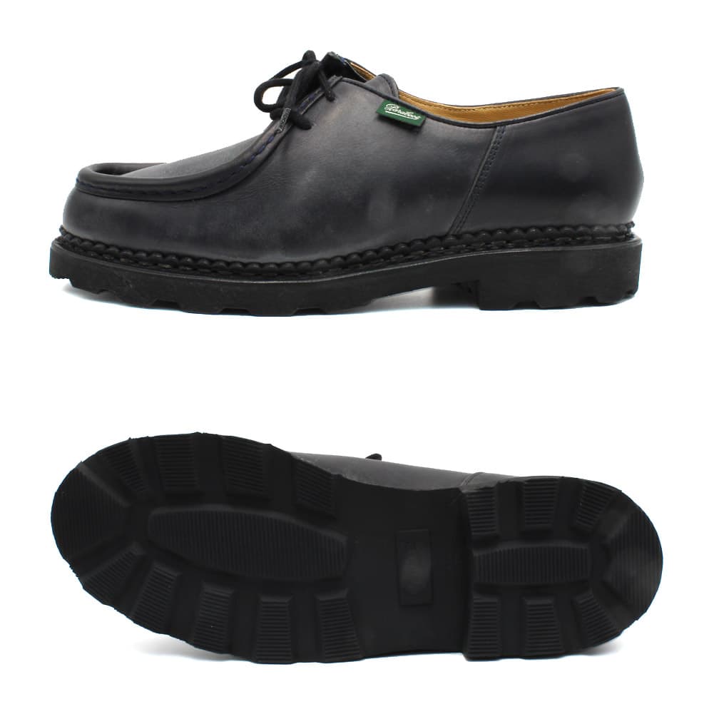  Paraboot tyrolean shoes comfort shoes casual shoes men's mi frog MICHAEL Paraboot U chip moktu28.5cm dark navy 