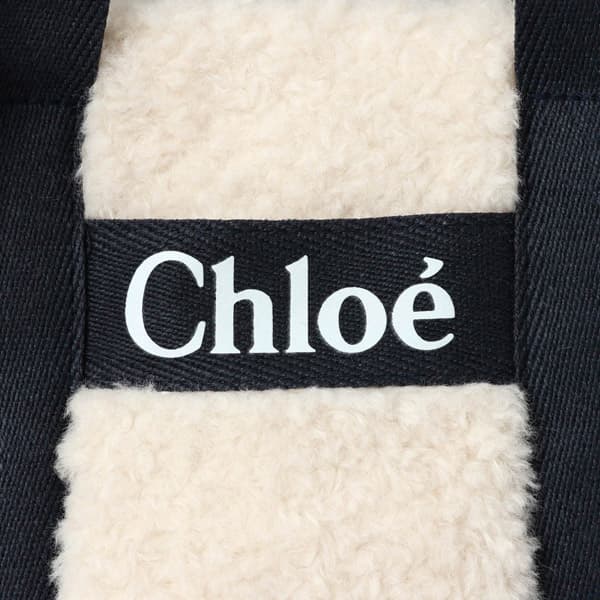  Chloe сумка на плечо ручная сумочка ручная сумка портфель Kids &amp; Junior Chloe наклонный ..2WAY Logo темно-синий серия 