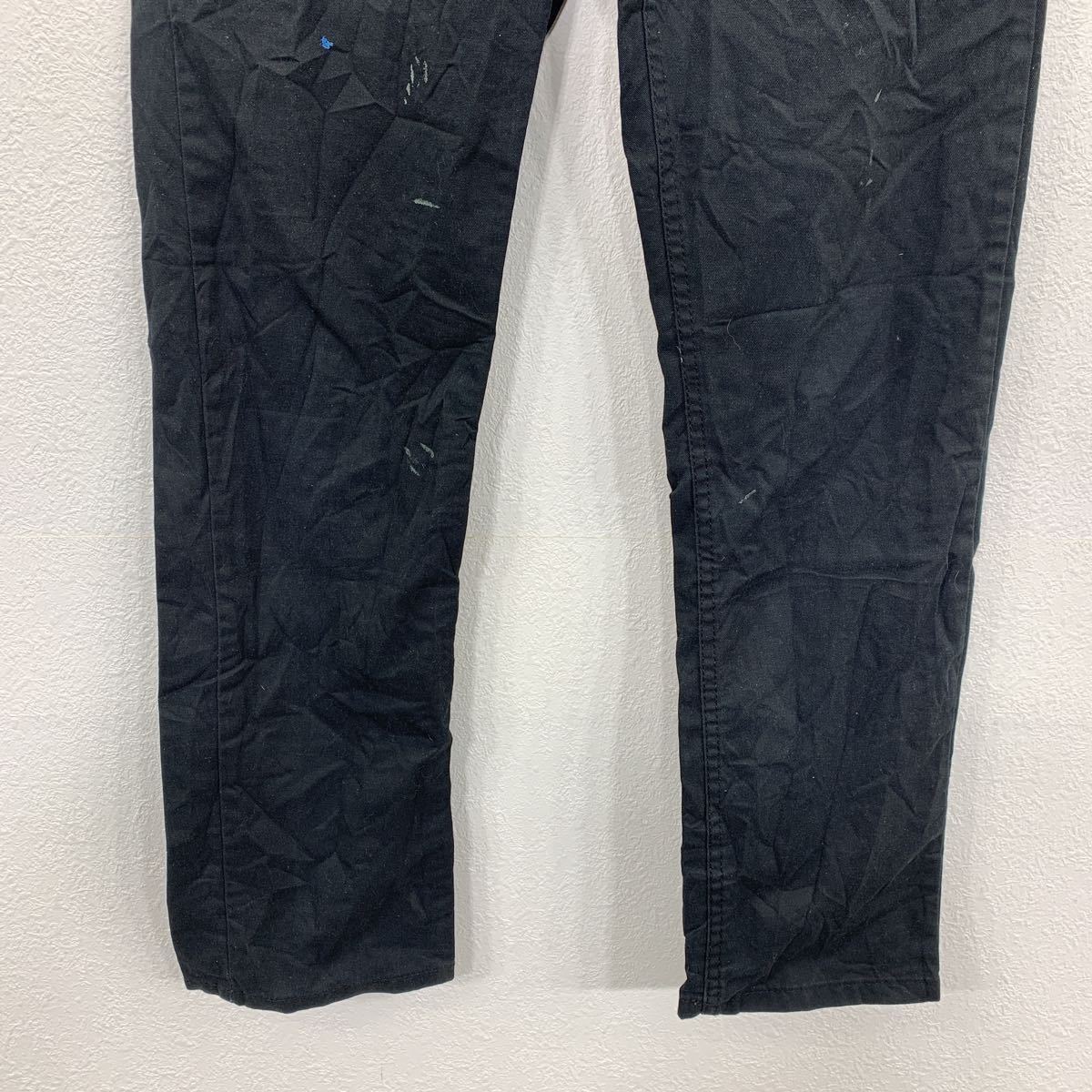 Dickies Work * painter's pants W30 Dickies черный тонкий б/у одежда . America скупка 2305-370