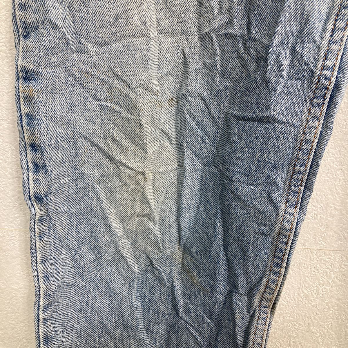 Levi's 550 Denim брюки W34 Levi's relax Fit голубой Mexico производства б/у одежда . America скупка 2308-617