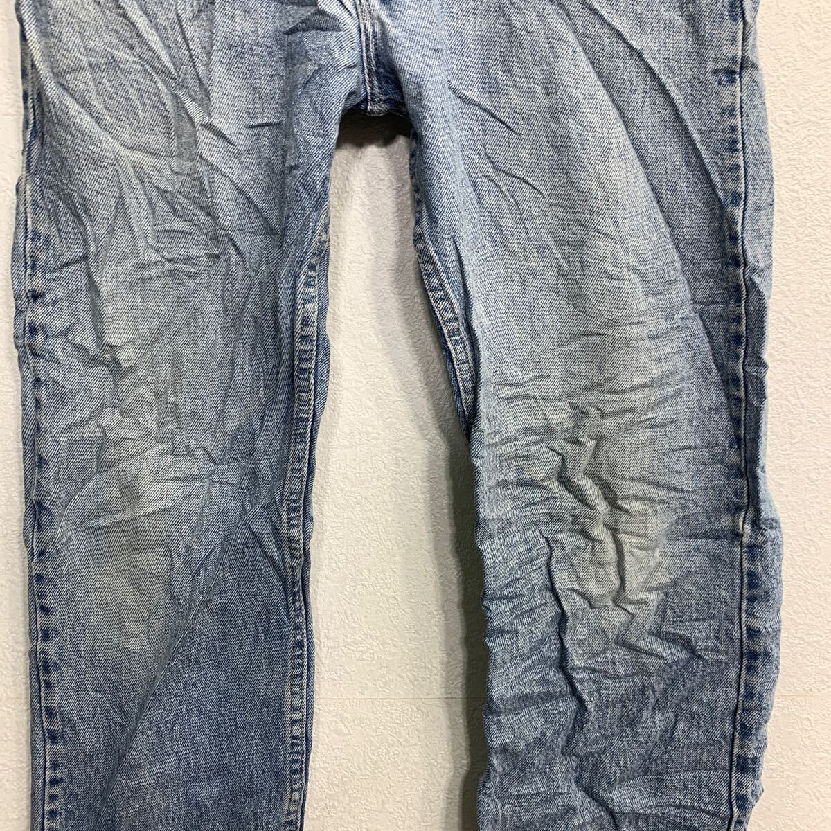 Wrangler Denim брюки W31 Wrangler постоянный Fit голубой хлопок Mexico производства б/у одежда . America скупка 2502-627