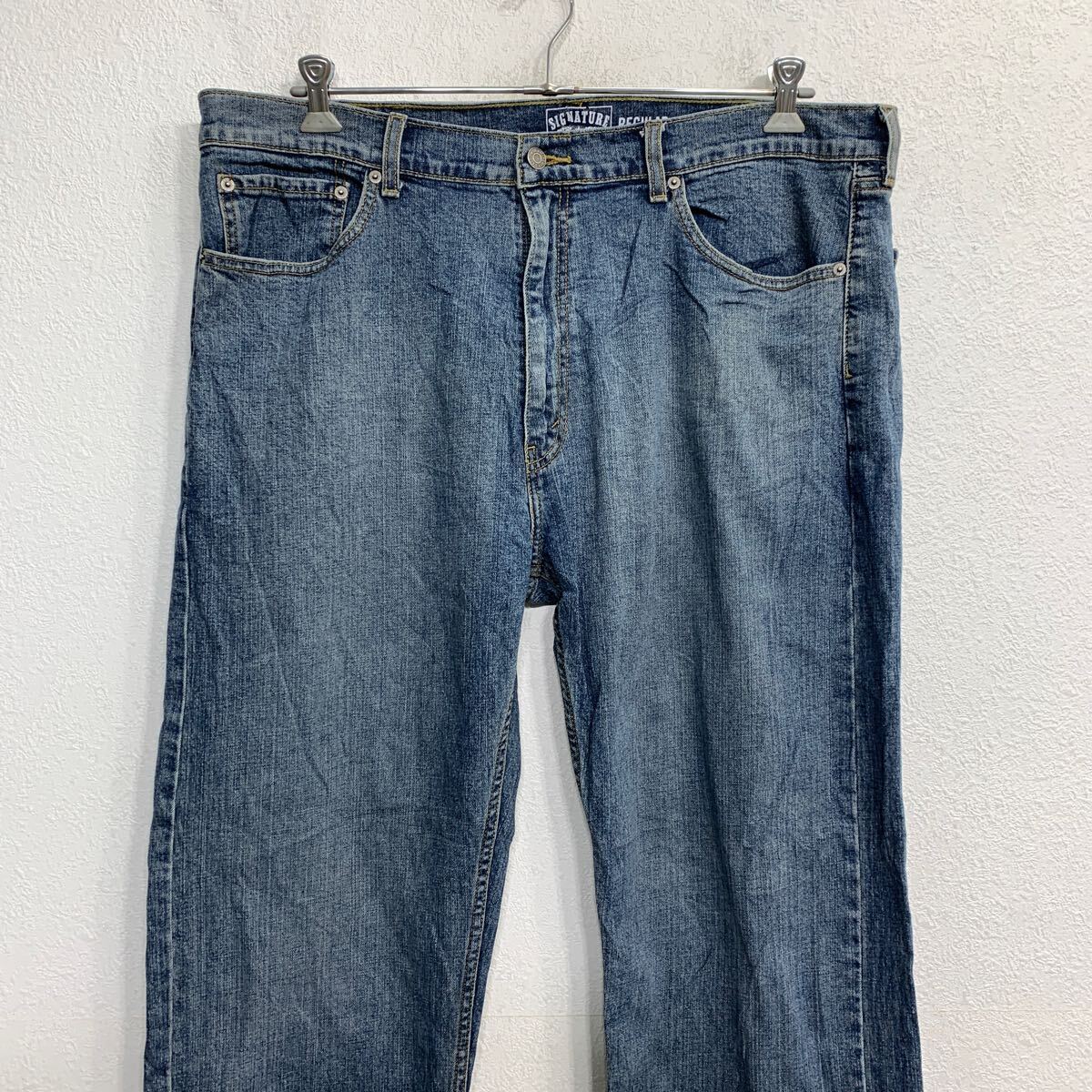 Levi's Denim брюки W40 Levi's постоянный большой размер индиго б/у одежда . America скупка 2503-311