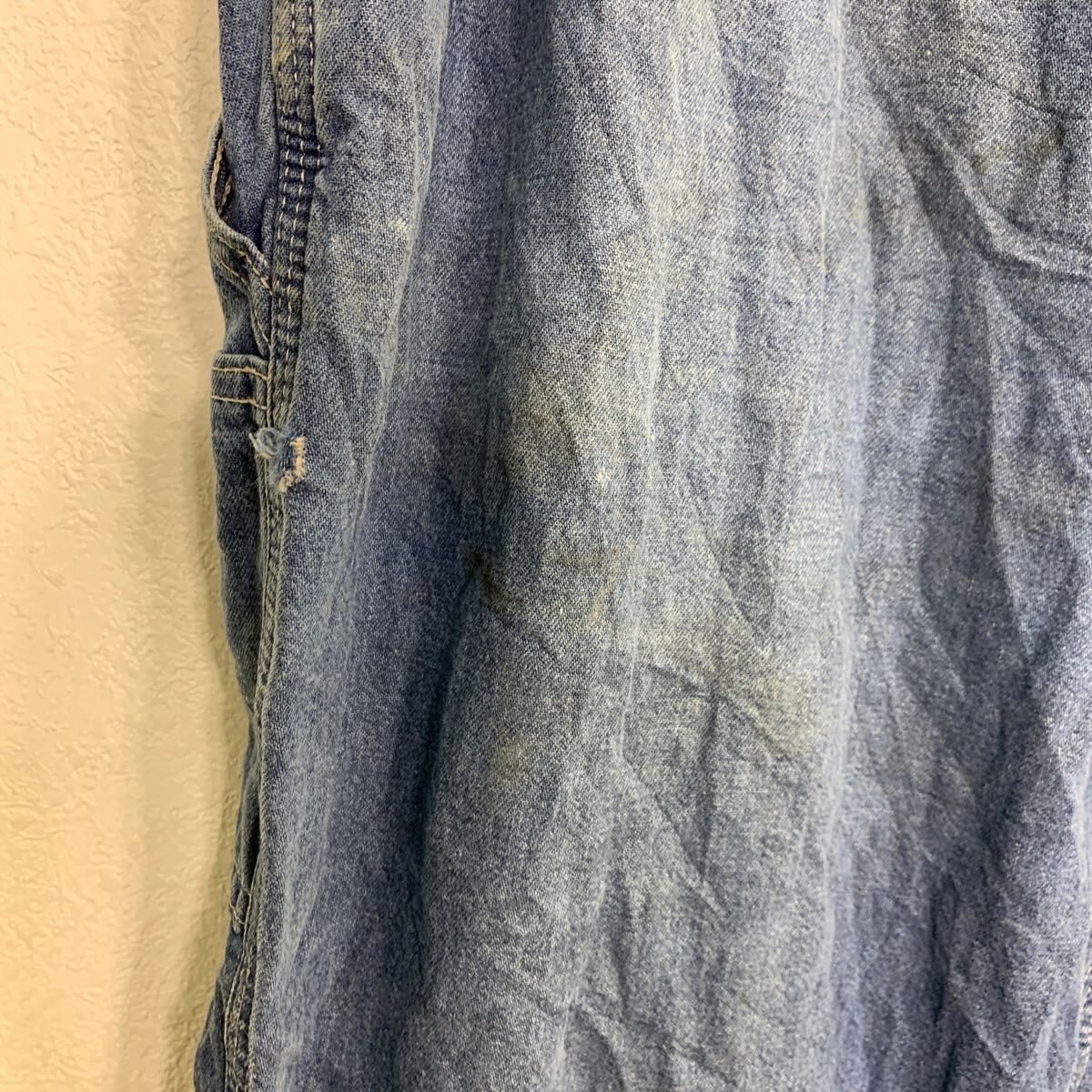 Carhartt Denim painter's pants W44 Carhartt большой размер голубой хлопок Mexico производства б/у одежда . America скупка 2503-362