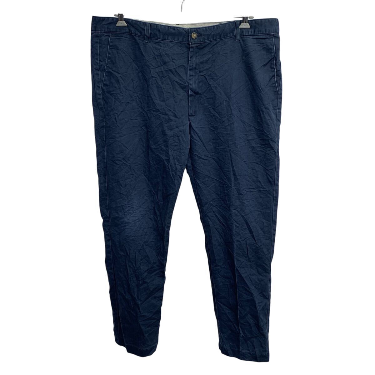 Dickies рабочие брюки W42 темно-синий Dickies Zip выше большой размер Work we Hour k низ б/у одежда . America скупка 2506-354