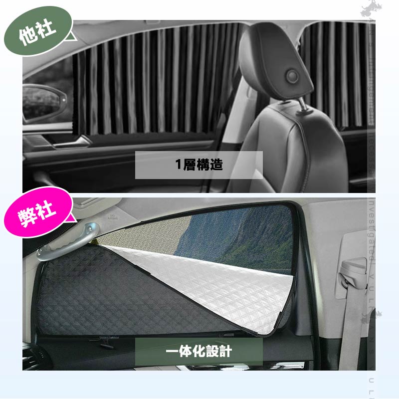 [15%OFF coupon distribution ]2in1 sun shade 3WAY mesh curtain car make selection possible sunshade magnet type shade proportion 99% insulation ..4 layer structure curtain interior parts ultra-violet rays 