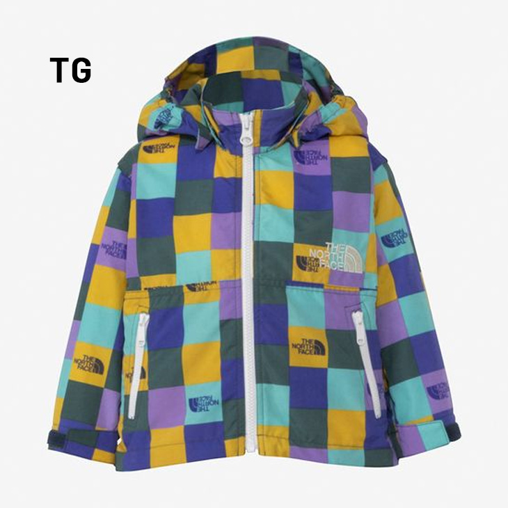  The * North * лицо baby одежда Wind брейкер 80cm 90cm детская одежда THE NORTH FACE Novelty compact жакет ребенок одежда. . вода /NPB72311