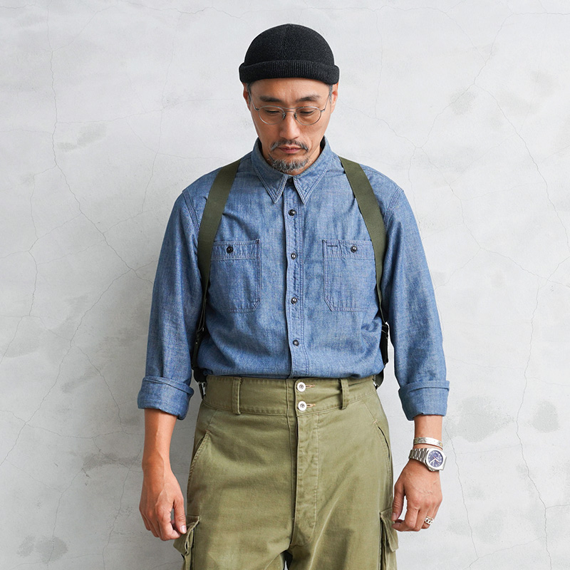  the truth thing new goods dead stock the US armed forces M-50 trousers suspenders America army army mono army thing old clothes Vintage small articles goods [ coupon object out ][I]