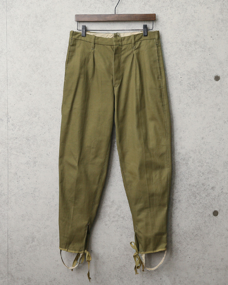  the truth thing USED Roo mania army cotton work pants men's army bread military pants military uniform army mono small . old clothes [ coupon object out ][I]