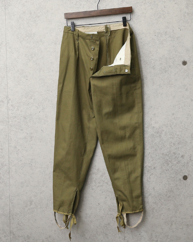  the truth thing USED Roo mania army cotton work pants men's army bread military pants military uniform army mono small . old clothes [ coupon object out ][I]