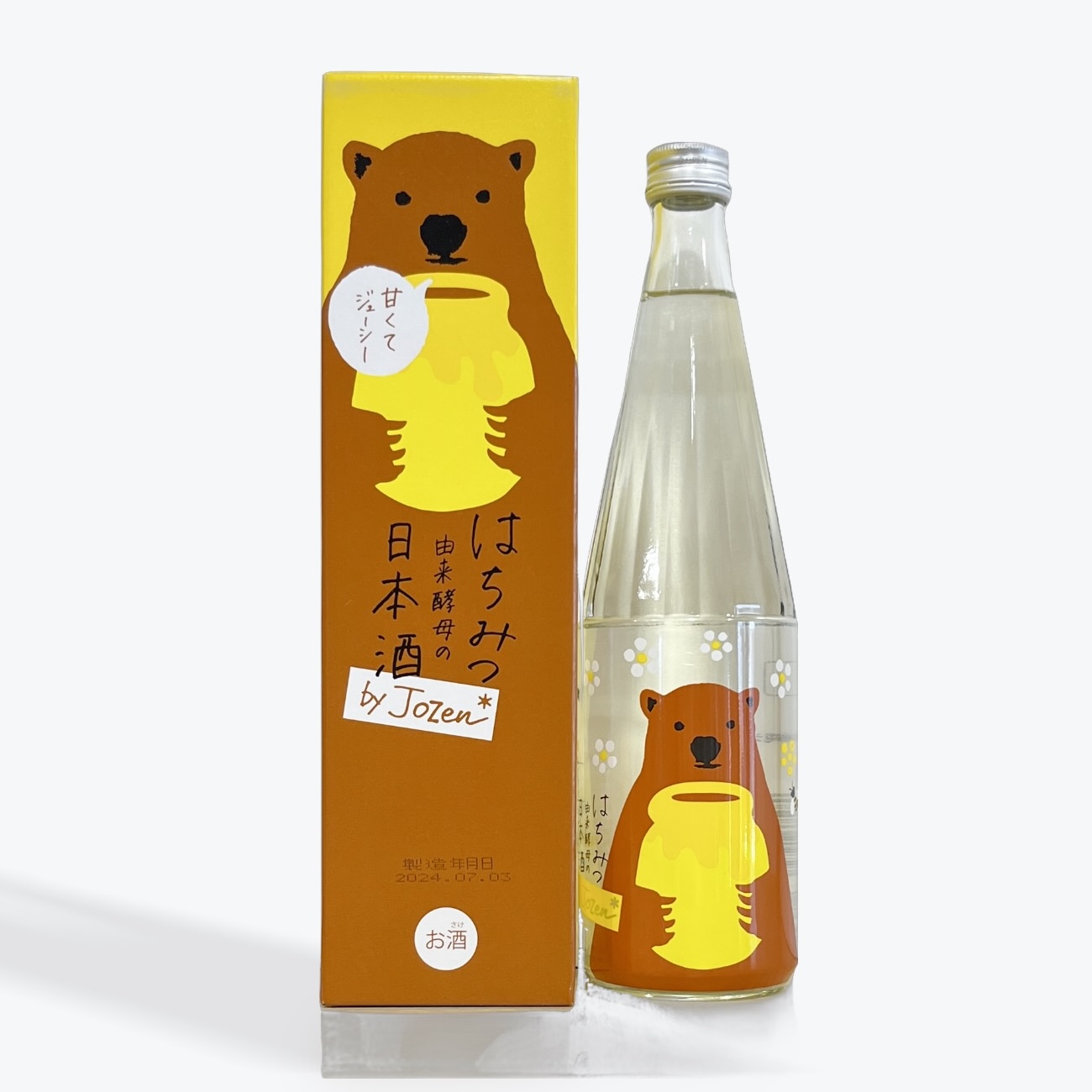 はちみつ由来酵母 by Jozen 純米 720mlびん 1本の商品画像
