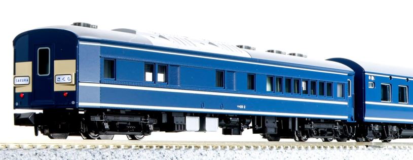 KATO 20系 寝台特急「さくら」長崎編成 8両.佐世保編成8両 20系 寝台特急「さくら」 長崎編成 8両セット (8両セット) (鉄道模型