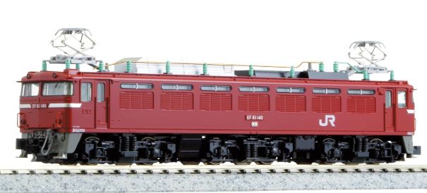 カトー カトー EF81 JR東日本色 （双頭連結器付）スロットレスモーター