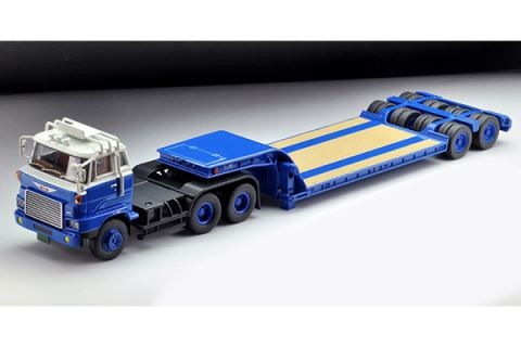 トミーテック LV-N173b 日野 HH341 重機運搬トレーラ （緑） （1/64